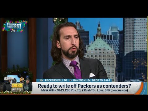 FIRST THINGS FIRST | Nick Wright CONFIDENT Green Bay Packers Are DONE | NFL