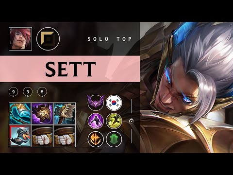 Sett Top vs Jayce - KR Master Patch 25.24