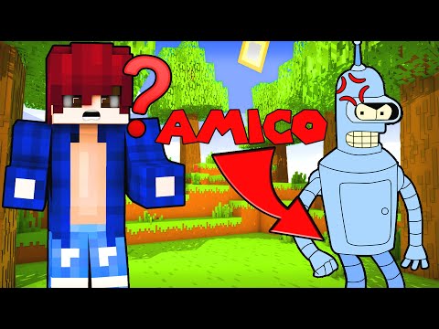 HO TRASFORMATO IL MIO AMICO IN UN ROBOT SU MINECRAFT!