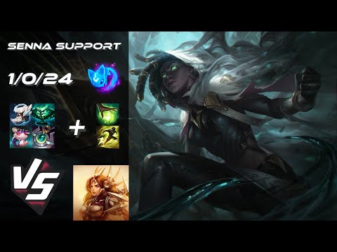 SUPPORT Senna vs Leona - EU Grandmaster Patch 25.S1.6