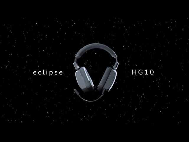 Hyte Eclipse HG10 Casque de jeu sans fil Blanc video