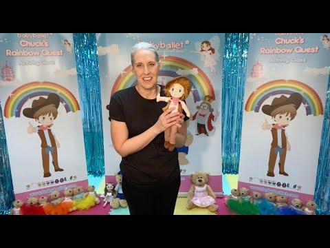 babyballet® Chuck's Rainbow Quest Online Class 4 - FREE Lockdown Programme