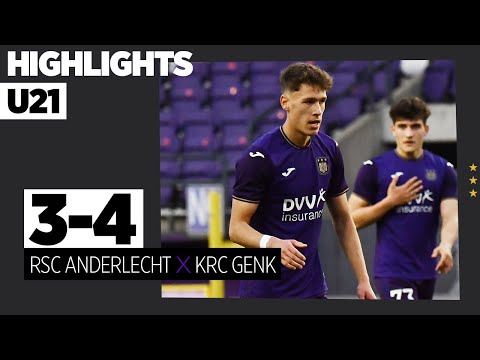 Highlights U21:  RSCA - KRC Genk | 2021-2022