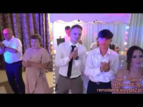 Biała sukienka Remo-Dance (cover) wesele Julii i Jakuba