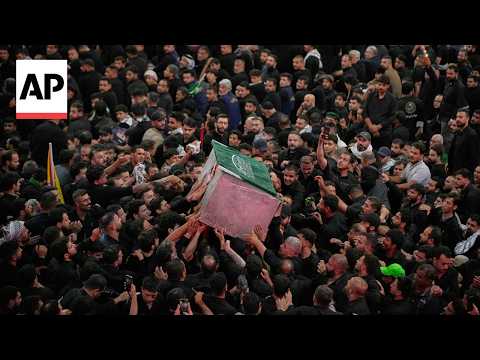 Thousands mourn Iran’s late Supreme Leader Ayatollah Khamenei in Iraq