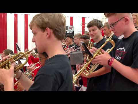 MSHS Pep Band - Grand Opening - Louie, Louie - 9-7-2019