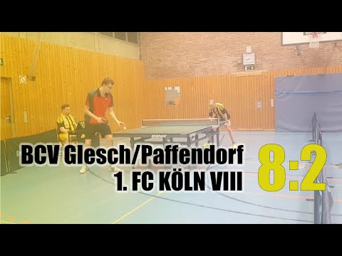 11.01.2020 BCV Glesch/Paffendorf 8:2 1. FC Köln VIII