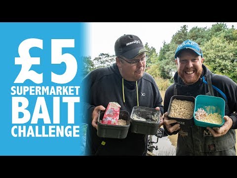 £5 Supermarket Bait Challenge! | Jamie Hughes Vs Andy May
