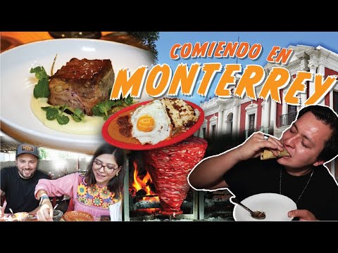 Eating in Monterrey ⛰️🤠🥩 Street food in Monterrey. Food tour in Monterrey!
