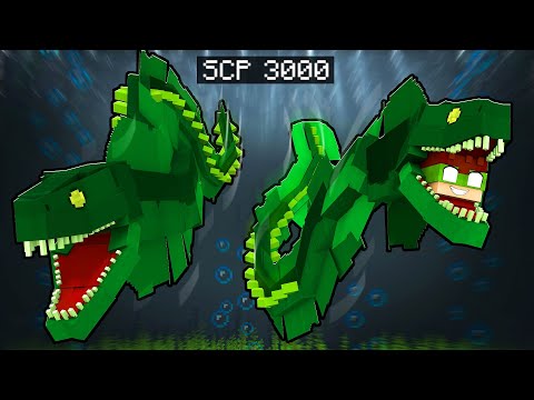 PLAYING as a GIANT SEA SNAKE in Minecraft!!