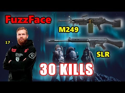 Faze FuzzFace, Aitzy & Team Liquid Sambty - 30 KILLS - M249+SLR - PRO SQUAD