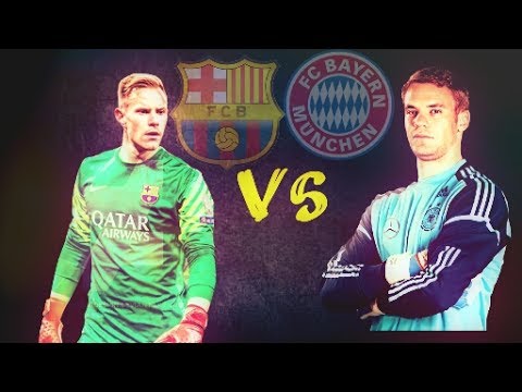 Marc André Ter Stegen  VS Manuel Neuer 2017