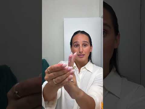 life hack: how to get food dye off your skin 💖✨ so you don’t spoil your gender reveal 😅😅