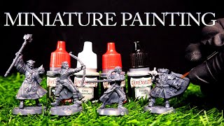 【HANDCAM】MINIATURE PAINTING FOR MY DIORAMA!