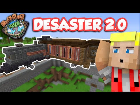Das Zug-DESASTER 2.0! Riesen Schienen Upgrade! - Create Live 2 - #42