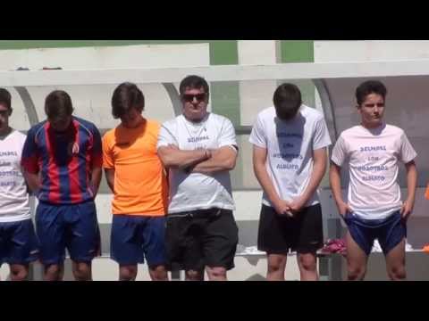 Homenaje a Alberto Moreno (At. San José - CP Almendralejo cadete) 13-14