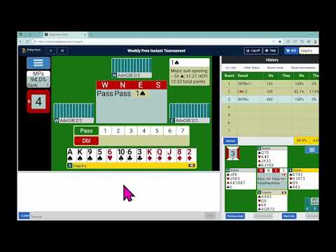 BBO Free 11 07 2025 BBO Free #208 Intro to using Robot Strategy
