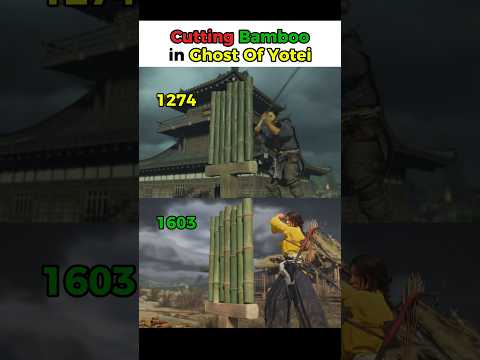 Cutting Bamboo in Ghost Of Yotei