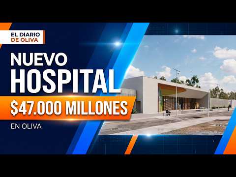 Nuevo Hospital de Oliva: Presupuesto de $47.000 millones, plano, maquetas y características técnicas