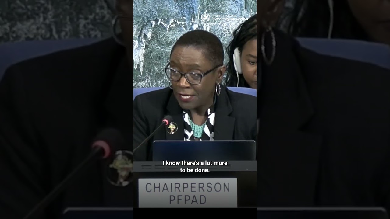 "The Permanent Forum on People of African Descent was created so we can tell our own stories"