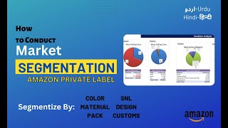 Market Segmentation / Market Analysis / In Depth Niche analysis Amazon FBA PL in Urdu Hindi
