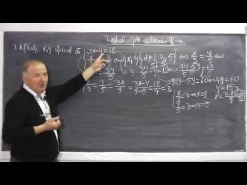 1/2 Lectia 474 - Testarea de la clasa la marimi direct si invers proportionale - Clasa 6