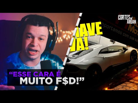 ARUAN REAGE A COMPREI UMA LAMBORGHINI HURACAN PERFORMANTE (EstiloDUB) - Cortes do Aruan