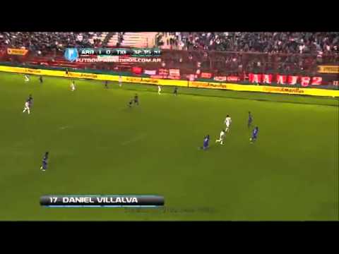 Gol de Villalva  Argentinos 1-0 Tigre