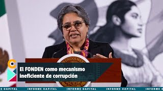 What irregularities led to the disappearance of FONDEN? 1st Capital Report
