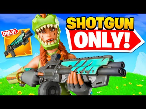 The SHOTGUN *ONLY* Challenge in Fortnite!