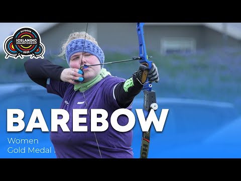 Heba VS Guðbjörg - Barebow Women Gold Medal Match