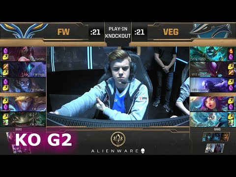 Flash Wolves vs Vega Squadron - Game 2 | Knockouts Play-Ins of LoL MSI 2019 | FW vs VEG G2
