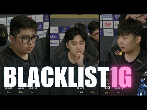 BLACKLIST VS IG | RIYADH MASTERS PLAY-IN GAME 1 AND 2 HIGHLIGHTS | ENGLISH CAST