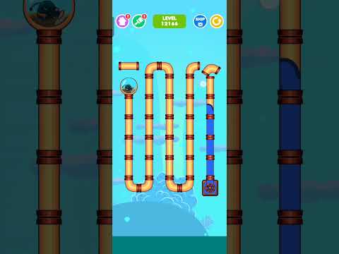 Save the fish game level 12166 || Pull the pin