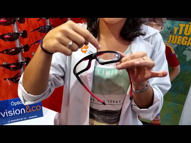 Vídeo relacionado con Loewe VLW470530367 Monturas de gafas, Deportivas, 55, Shiny Rose Gold
