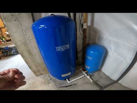 Increase Water Pressure! Well Pressure tank addition/ better water pressure