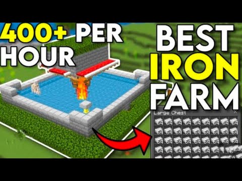 INSANE Mini Iron Farm Tutorial - Ultimate Gaming!