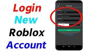 How to Log in to Roblox in Mobile  Login New Roblo