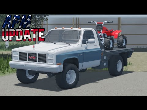 APM Update Review! (New Truck) | Roblox American Plains Mudding