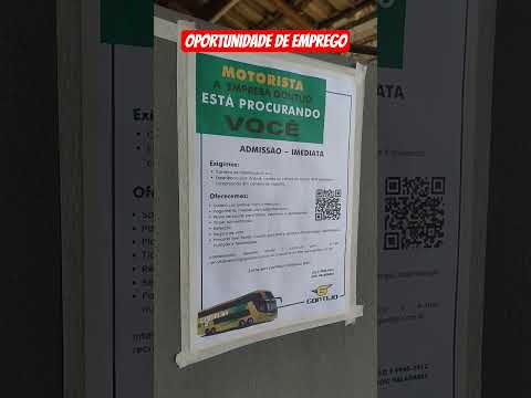 oportunidade de emprego na região de Periquito Minas Gerais #caminhão #lkw #chofer