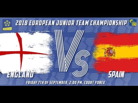 England (Chapman / Redfearn) vs Spain (Andreu / Carbon) - D1M4 - European Jnr. Team C’ships 2018