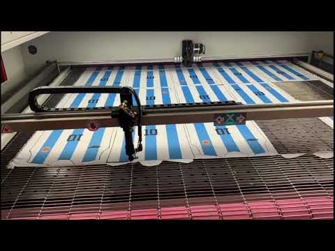 Fabric Laser Cutter for Sublimation Printing Sportswear