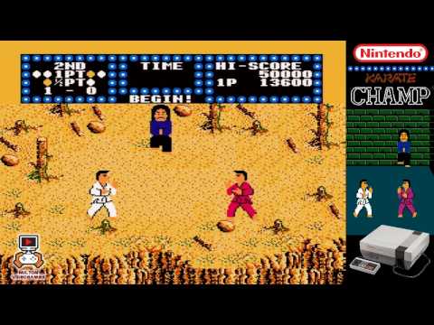 Karate Champ - Nintendinho NES - gameplay