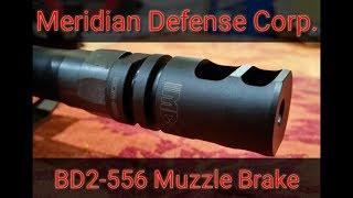 BD2-556 Muzzle Brake by Meridian Defense Corp.