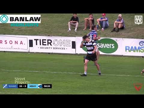 2019 NHRU - U18s Grand Final Highlights - Wanderers v Nelson Bay