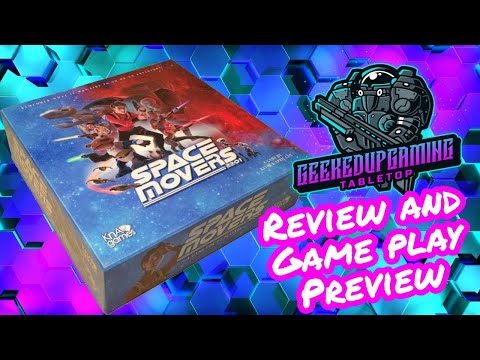 GeekedupGaming Space Movers Review and playthrough