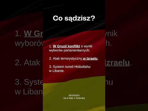 Up to date z Fedorską 28/10/2024