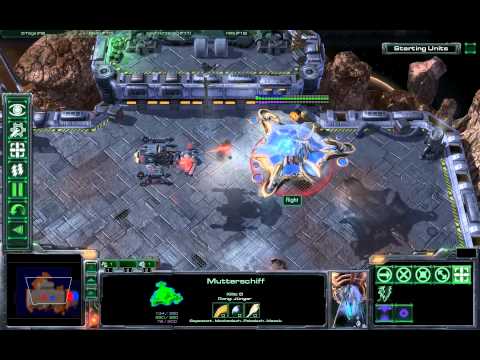 Protoss Mothership VS BattleCruiser (without Yamato)