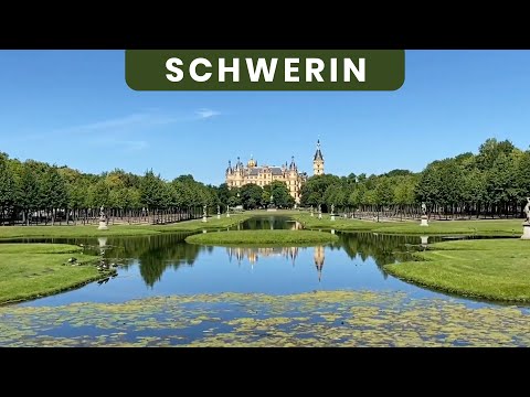 Schwerin, Germany 🇩🇪 Walking Tour, Exploring Schwerin Castle 🏰 & Historic Old Town 🚶