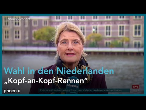 Tina Hassel zur Parlamentswahl in den Niederlanden am 29.10.25